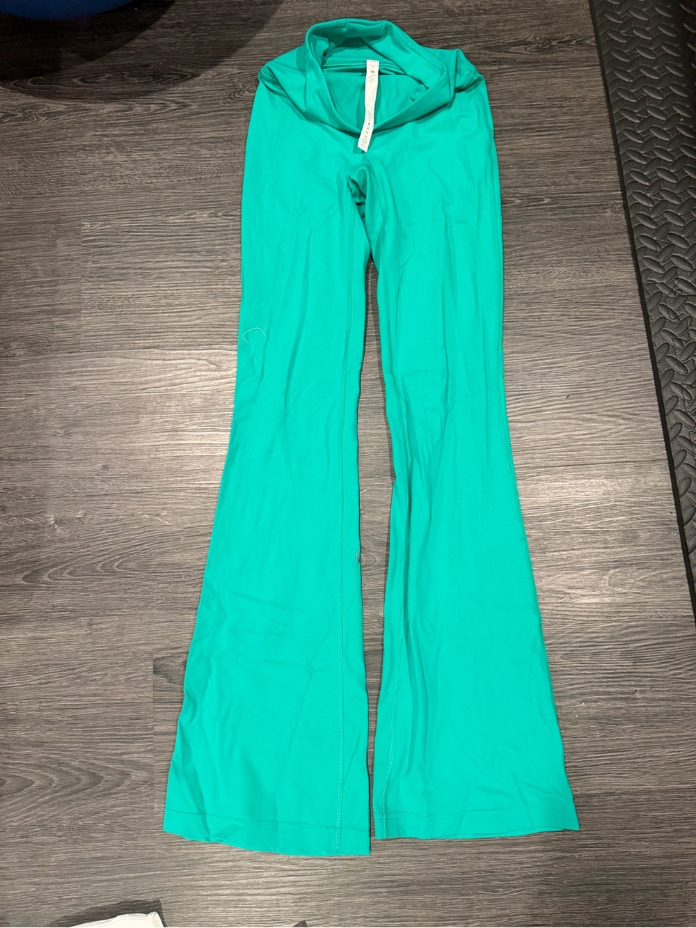 lululemon Teal Flared Leggings